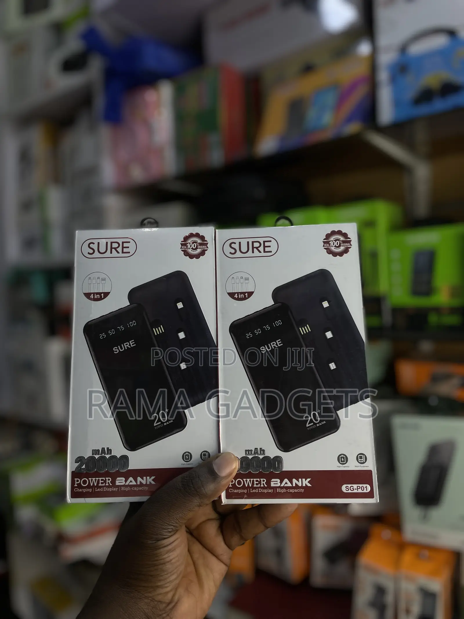 Sure Sg-P01 20000mah Power Bank.