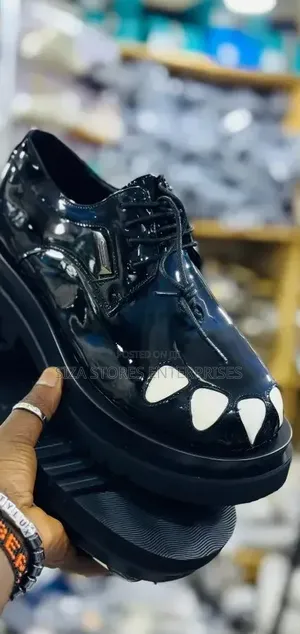 Shiny Big Sole Shoes.