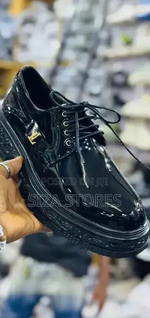 Shiny Big Sole Shoes.