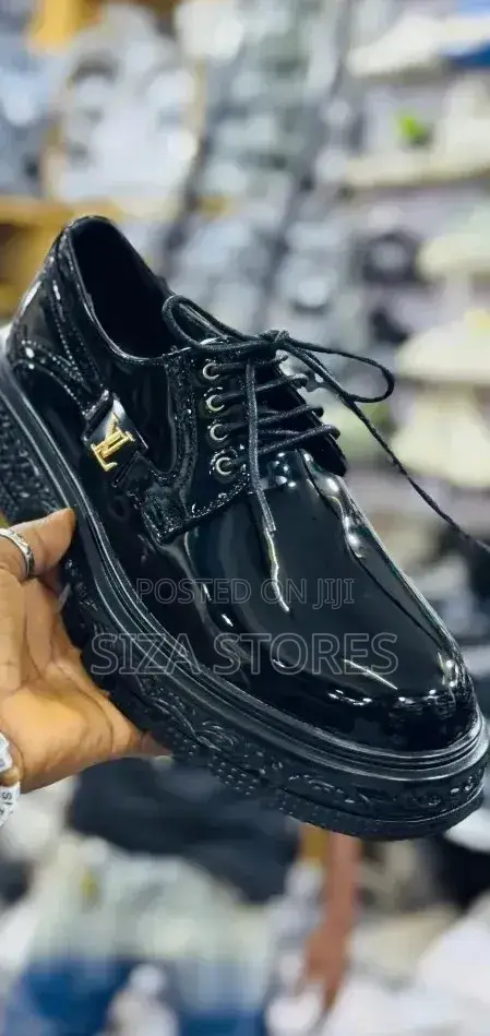 Shiny Big Sole Shoes.