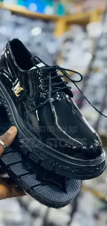 Shiny Big Sole Shoes.