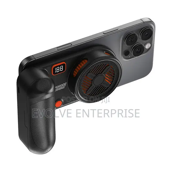 Porodo Gaming Arcticchill Magnetic Phone Cooler With Ultra-Quiet Fan
