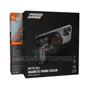 Porodo Gaming Arcticchill Magnetic Phone Cooler With Ultra-Quiet Fan