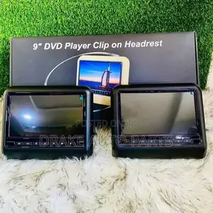 Universal Headrests for All Cars 9dvd