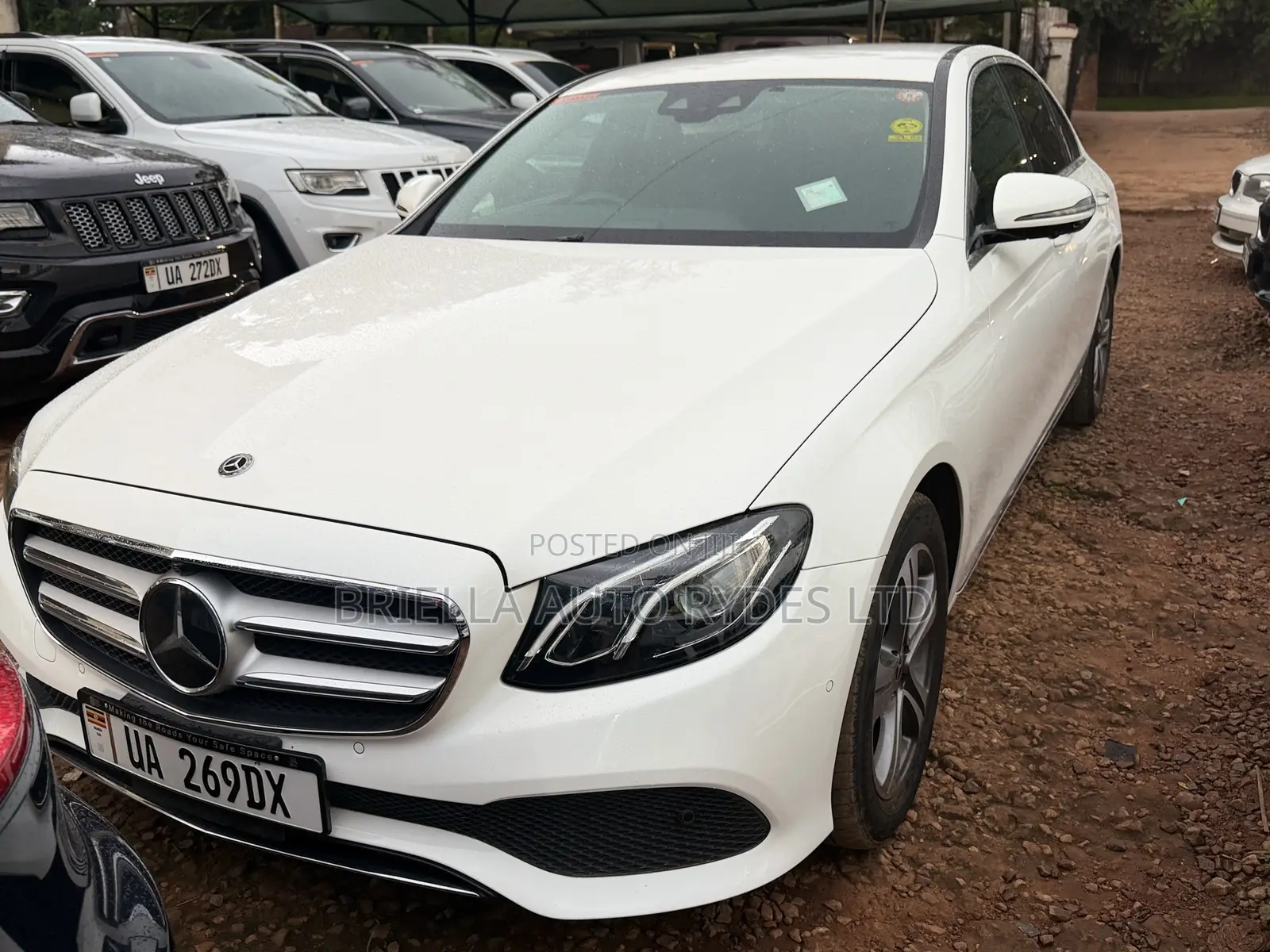 Mercedes-Benz E200 2018 White