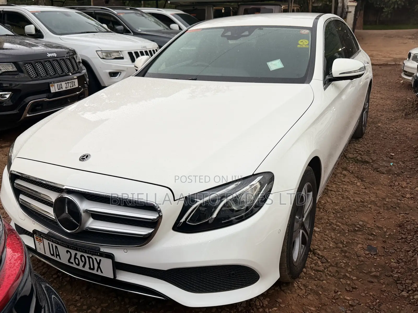 Mercedes-Benz E200 2018 White
