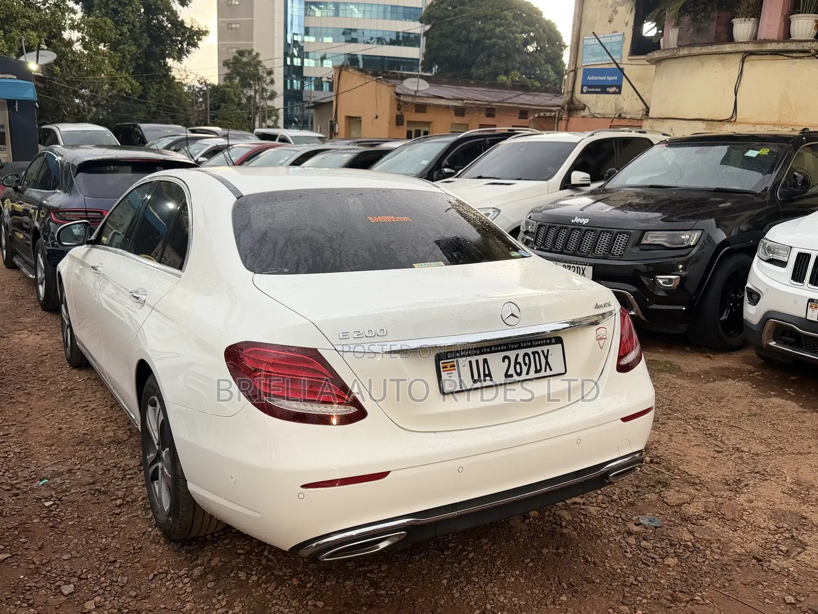 Mercedes-Benz E200 2018 White