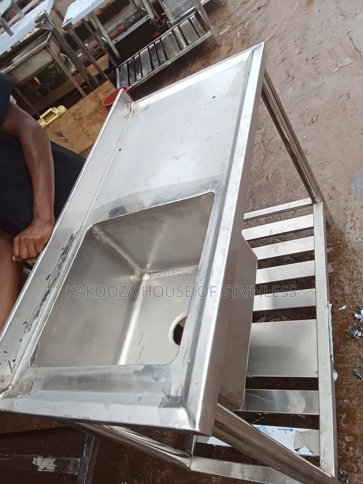 Commercial Washing Sink Stainless Steel