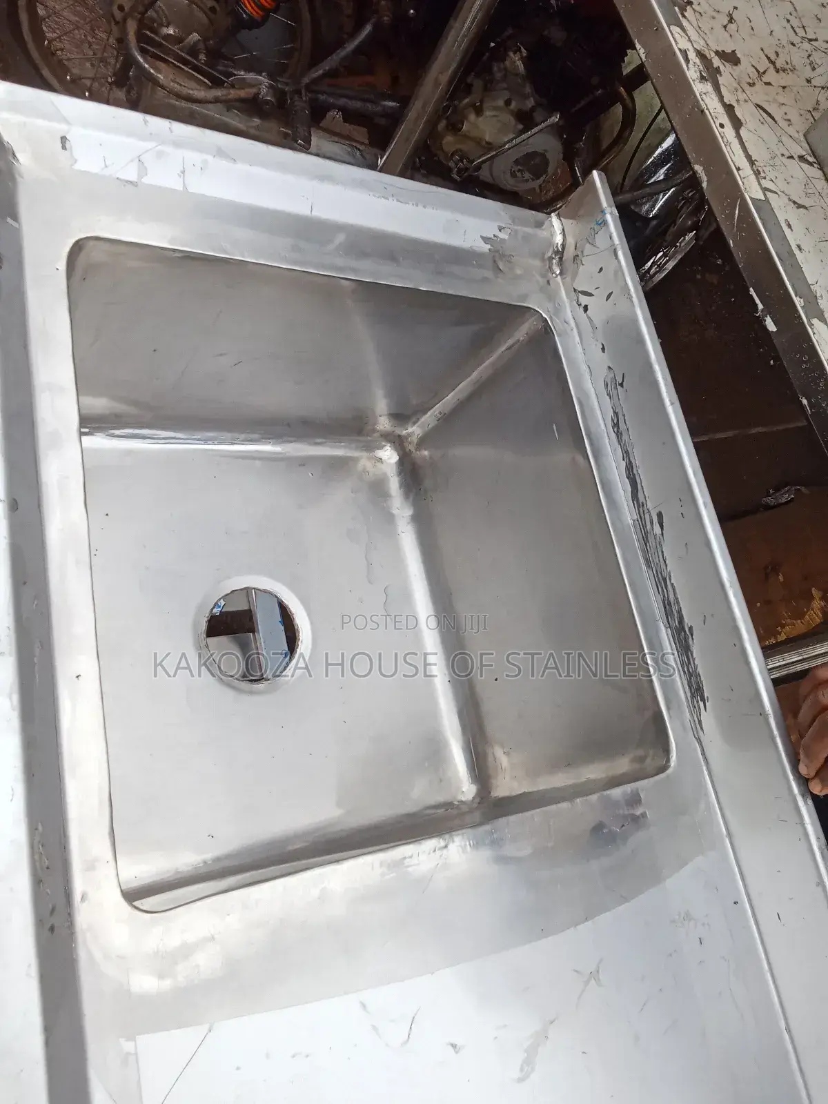 Commercial Washing Sink Stainless Steel