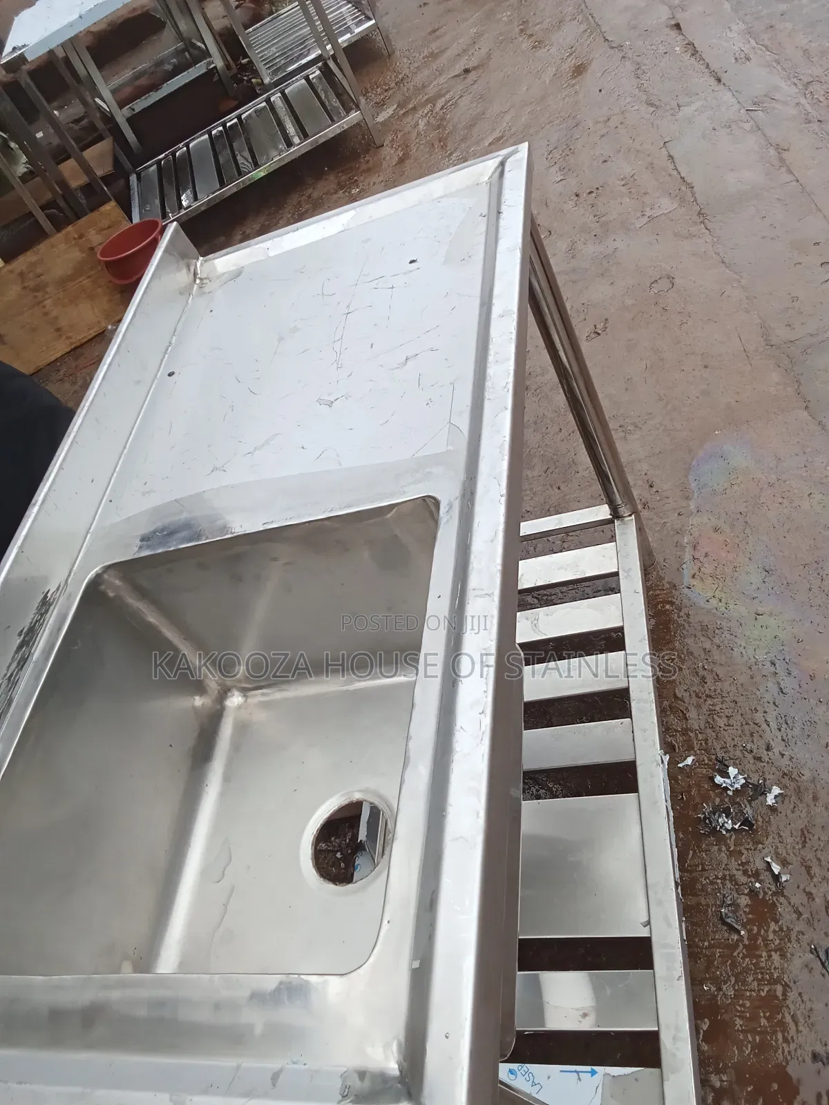 Commercial Washing Sink Stainless Steel