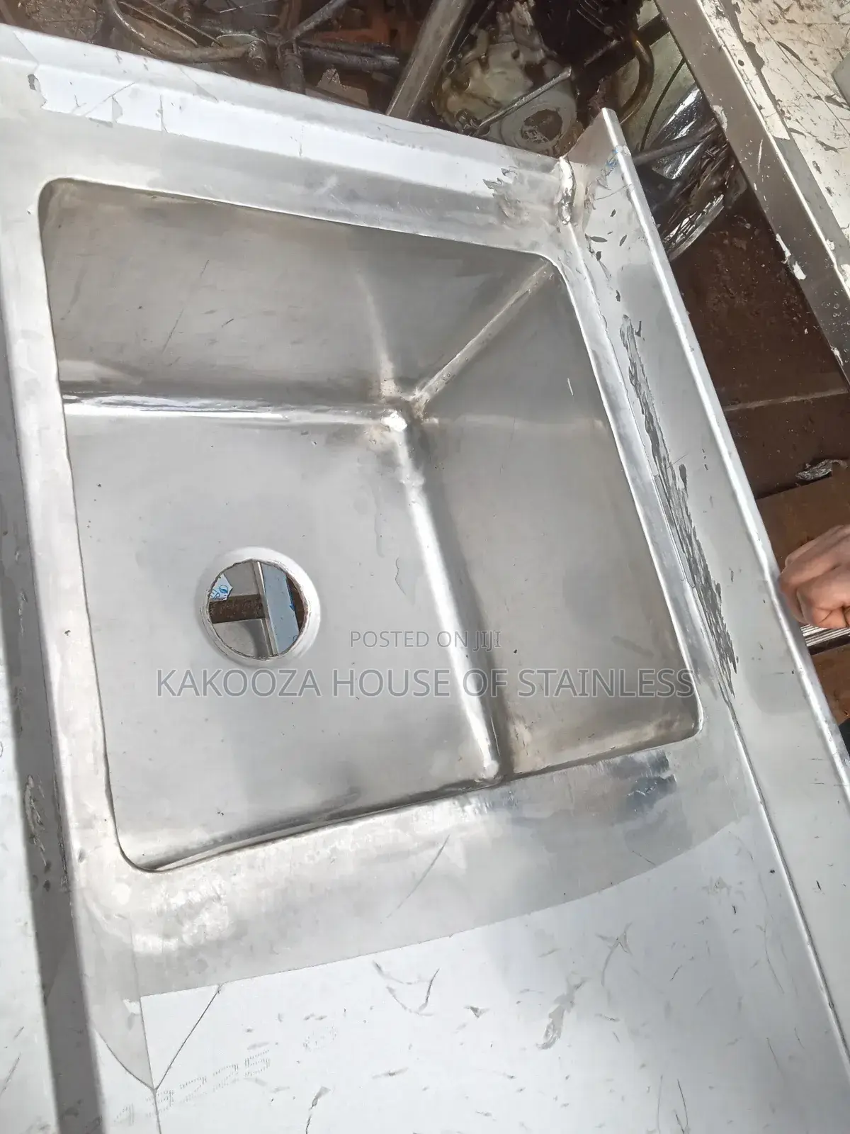 Commercial Washing Sink Stainless Steel