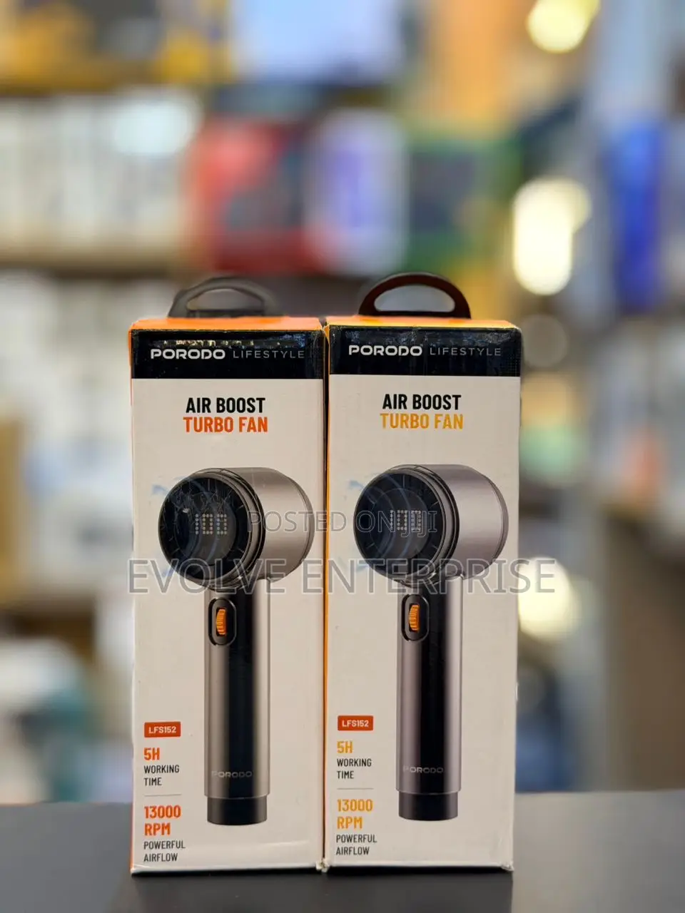 Porodo Lifestyle Air Boost Turbo Fan