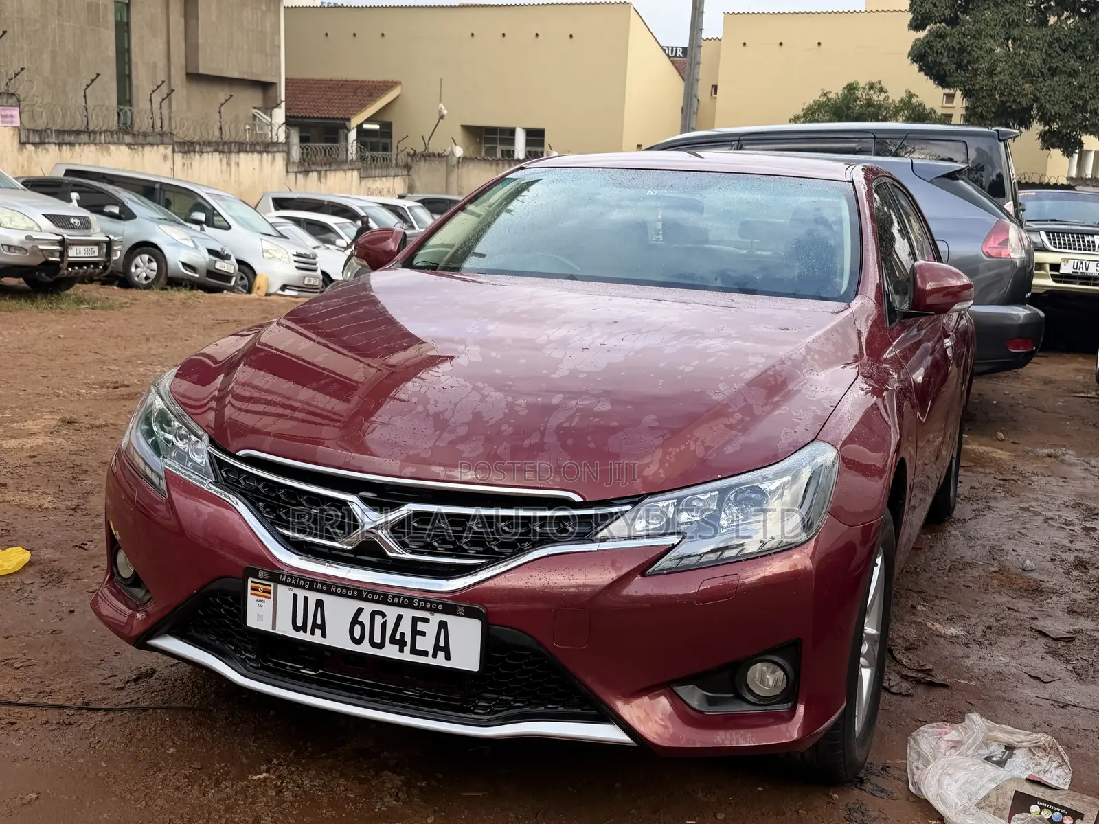 Toyota Mark X 2011 Maroon