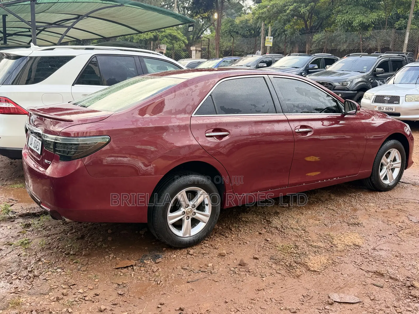 Toyota Mark X 2011 Maroon