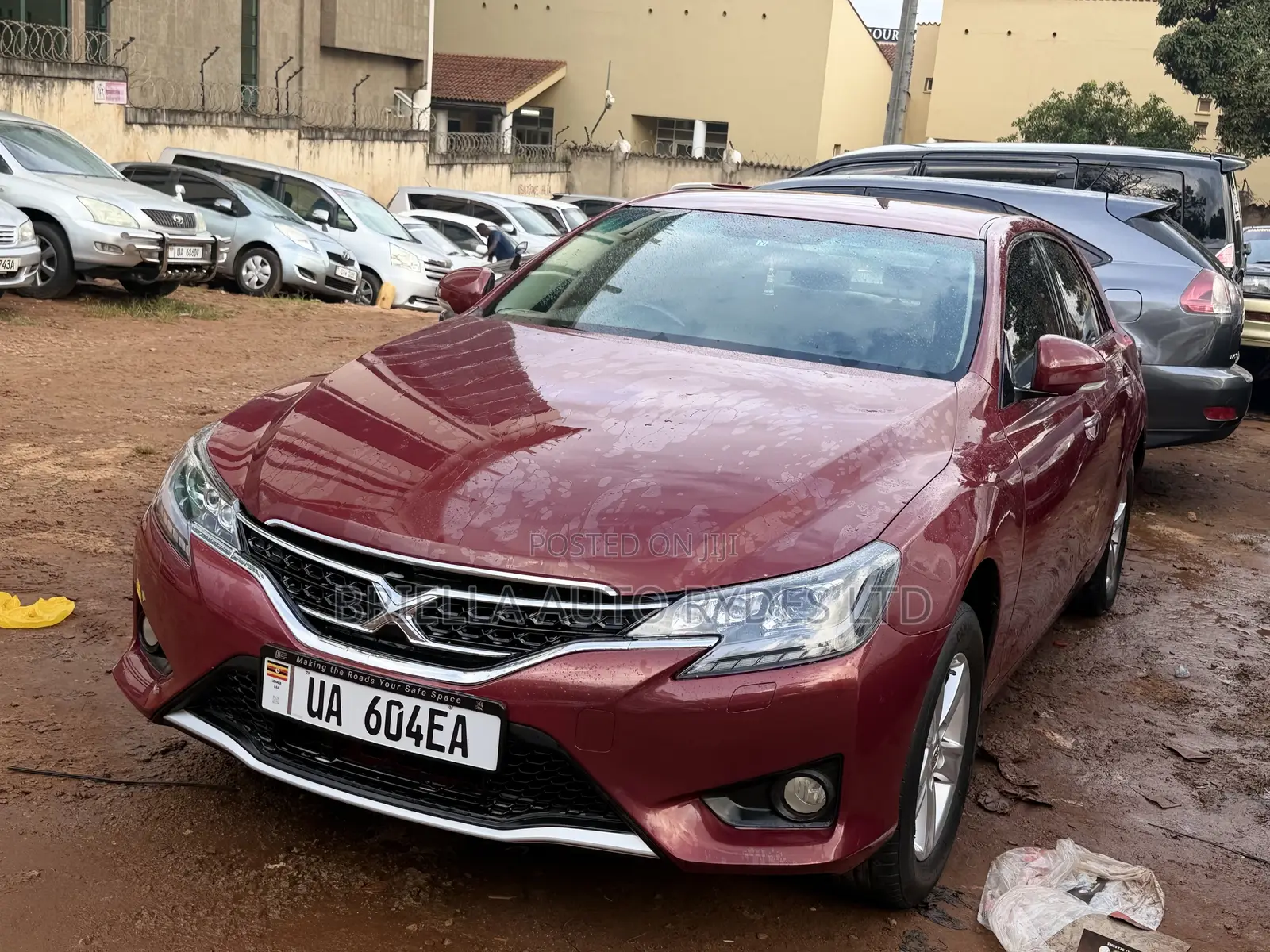Toyota Mark X 2011 Maroon