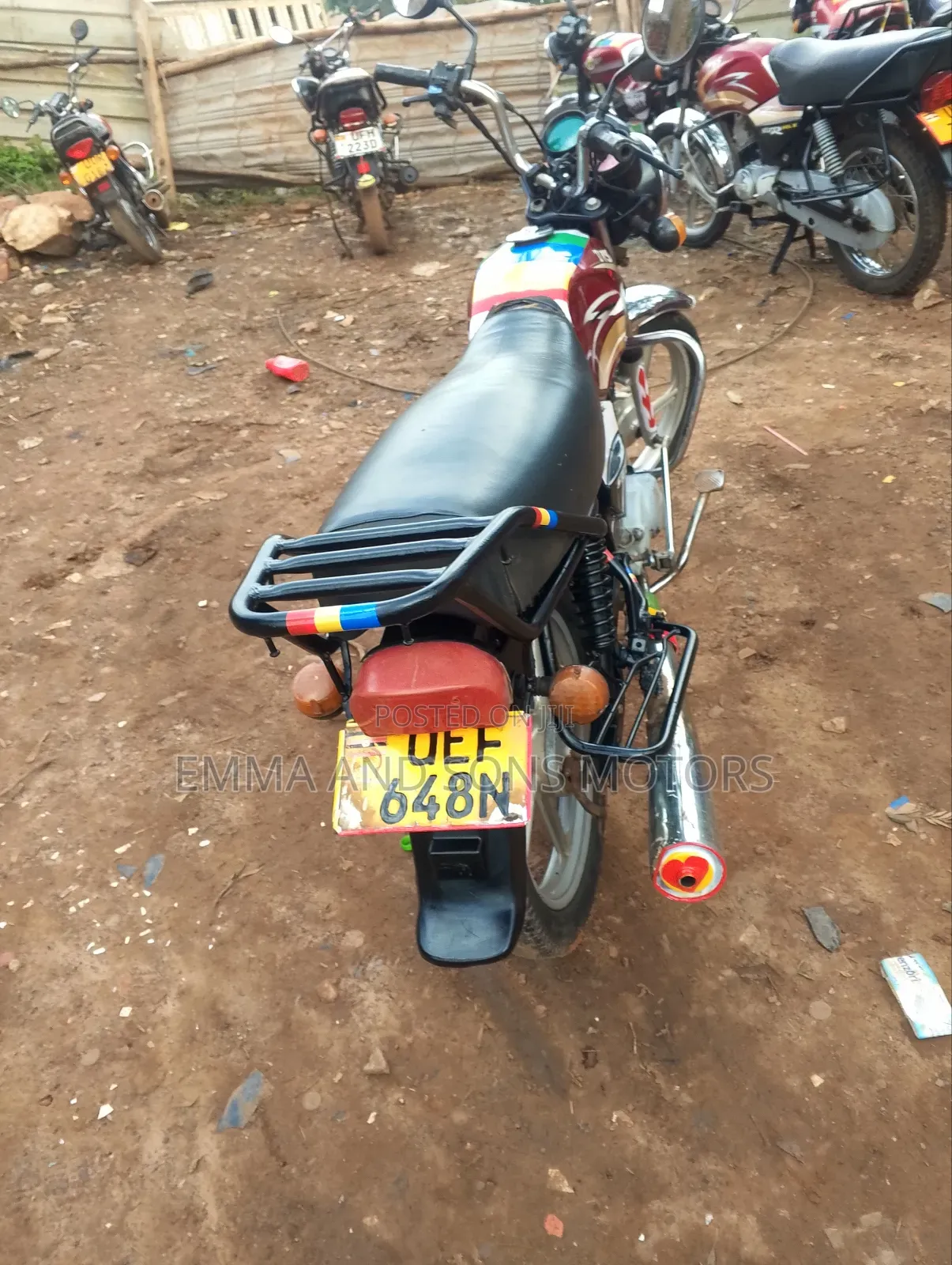 TVS XL 100 2019 Red