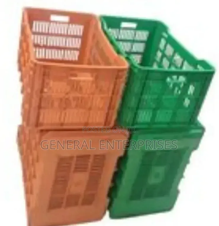 Plastic Storage And Transport Crates