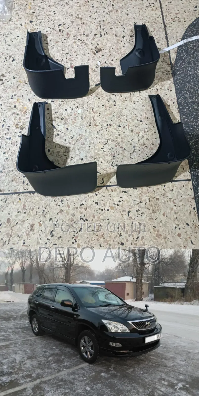 Mudflaps Harrier Kawundo (4pcs)