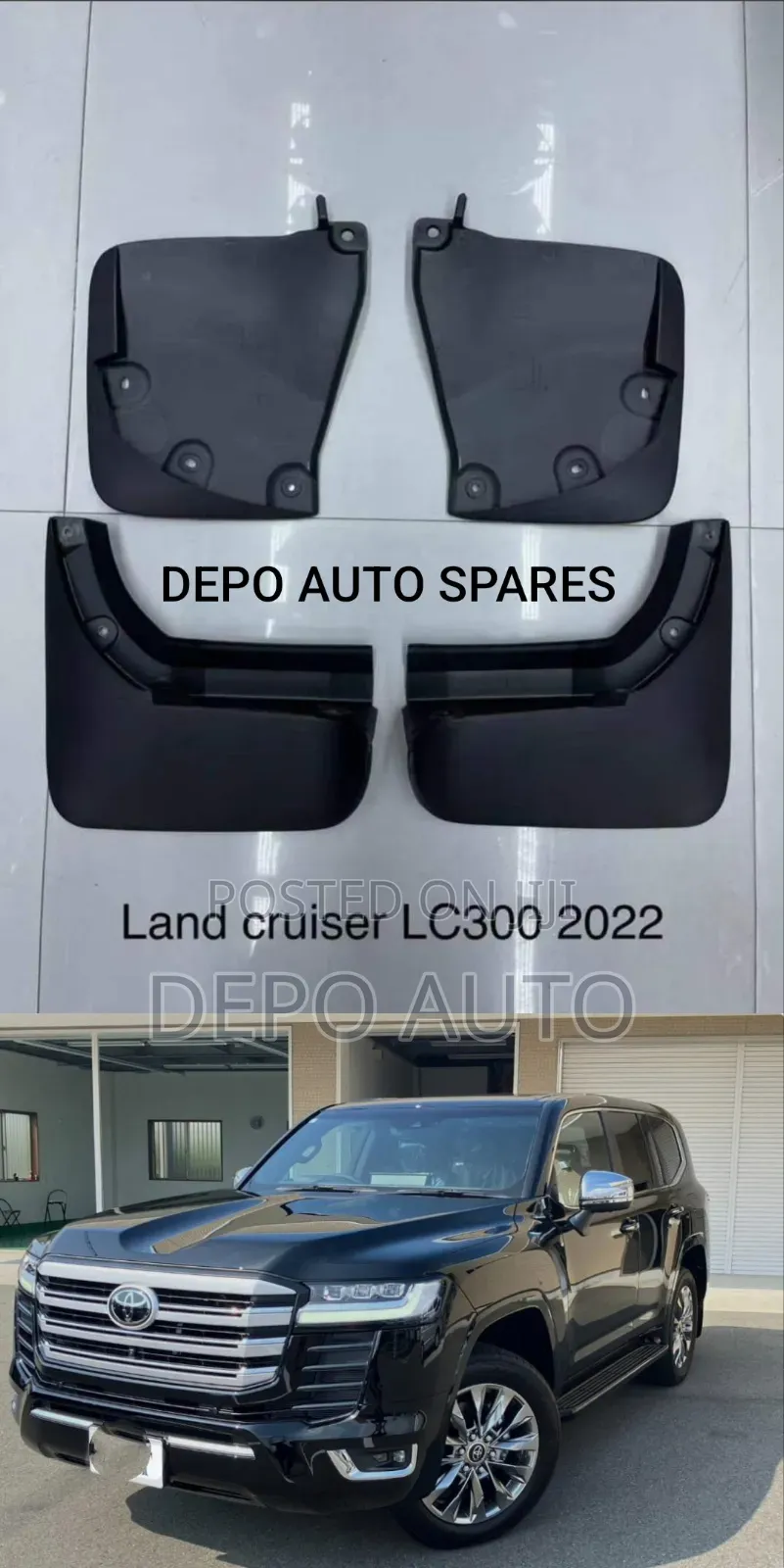 Mudflaps Lc Fj300