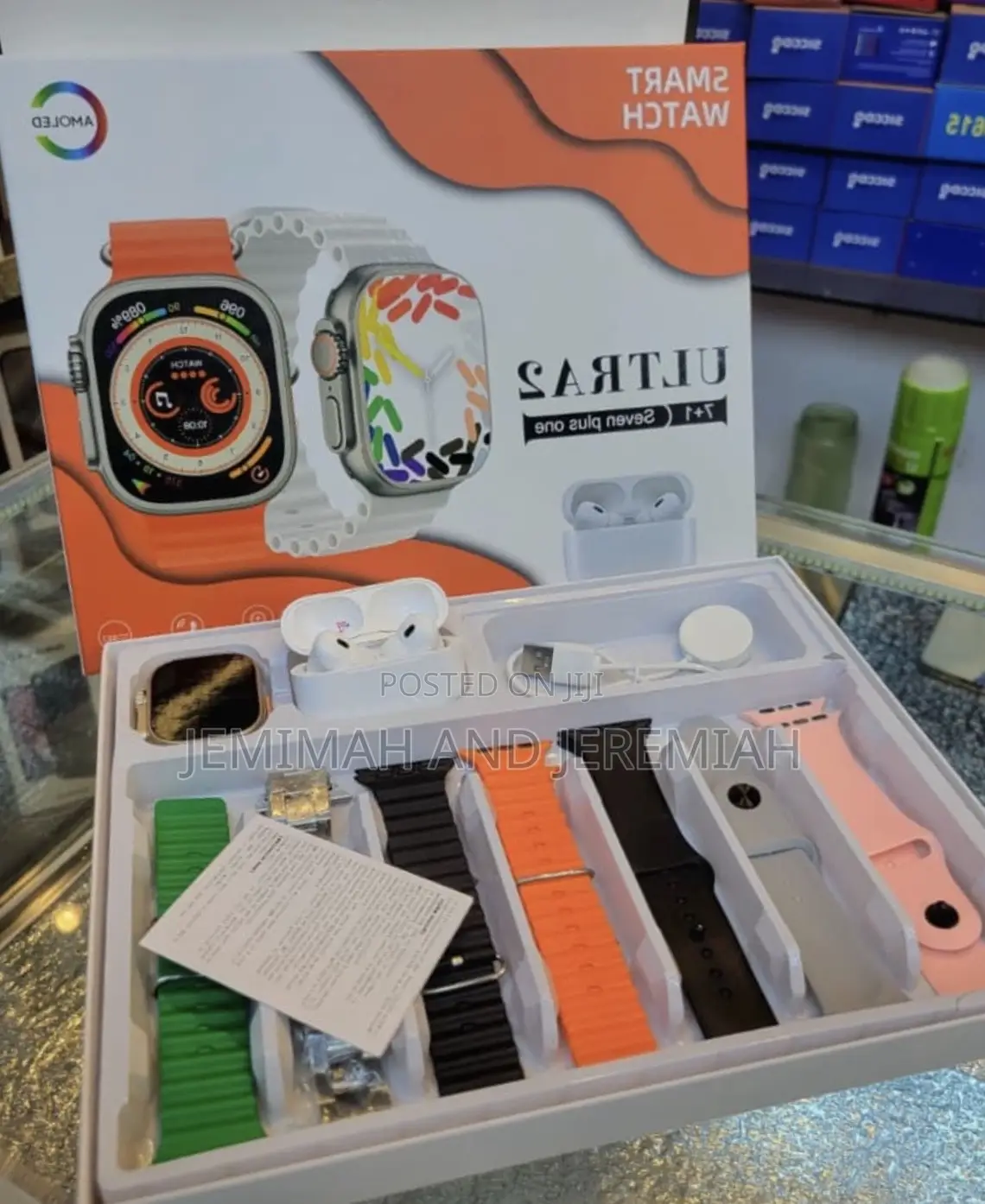 Smart Watch Combo With Earpods