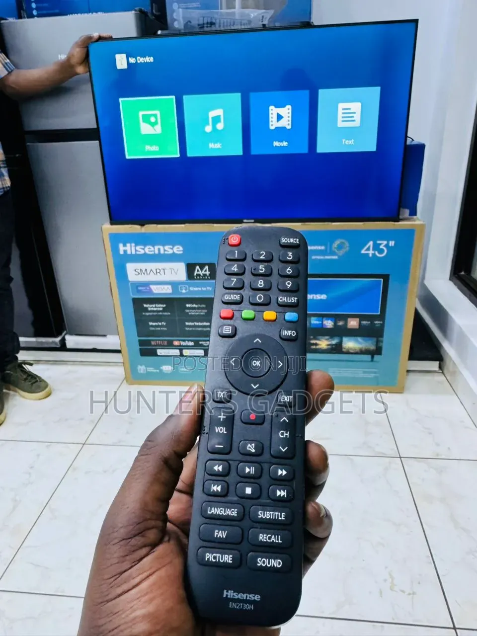 Hisense 43 Inch Digital Frameless Tv Brand New