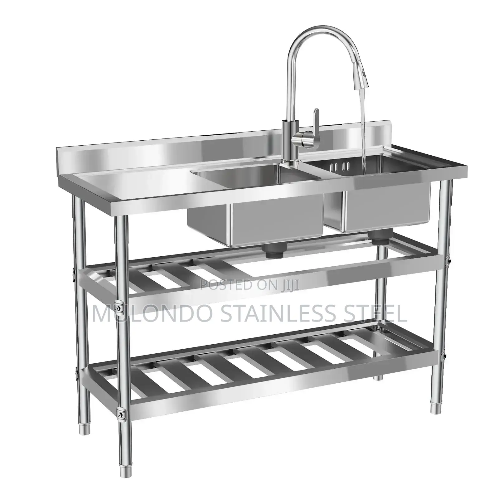 Commercial Stainless Sink 3_ Tray