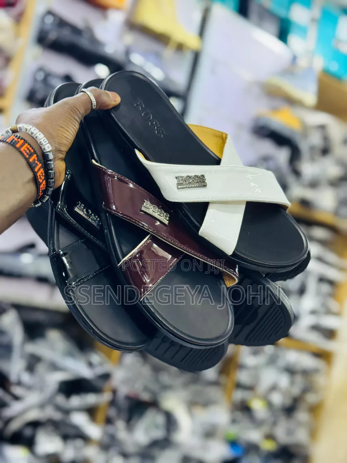 Hugo Boss Brand Sandals.