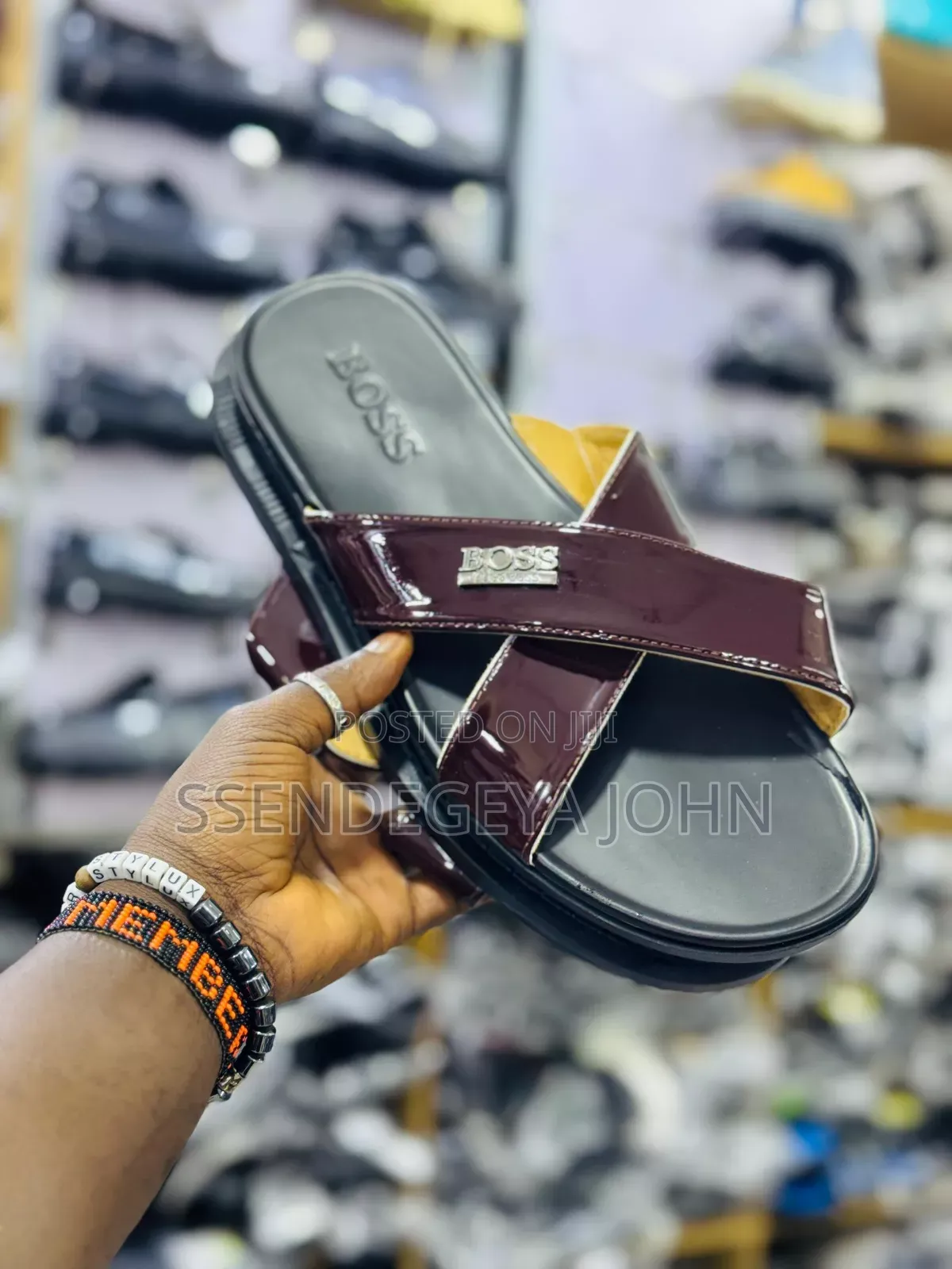 Hugo Boss Brand Sandals.