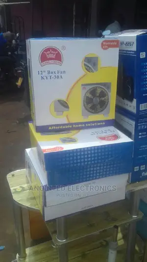 Box Table Fans