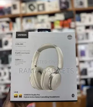 Ugreen Studio Pro 120hr Hybrid Anc Headphones Black –