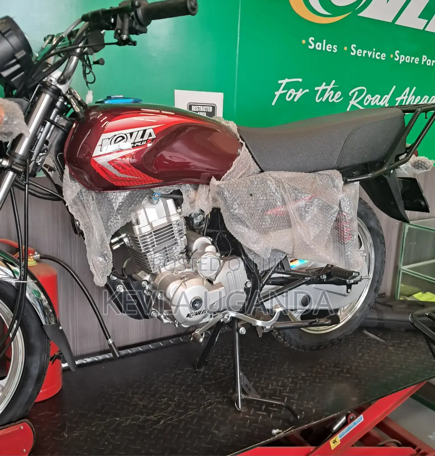 New Motorcycle 2025 Red