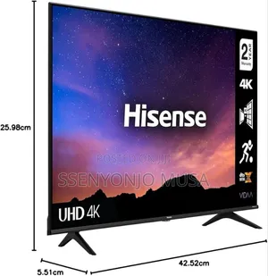 Hisense A3 Series 43" Frameless Led Tv | Dolby Audio, Dvb-t2