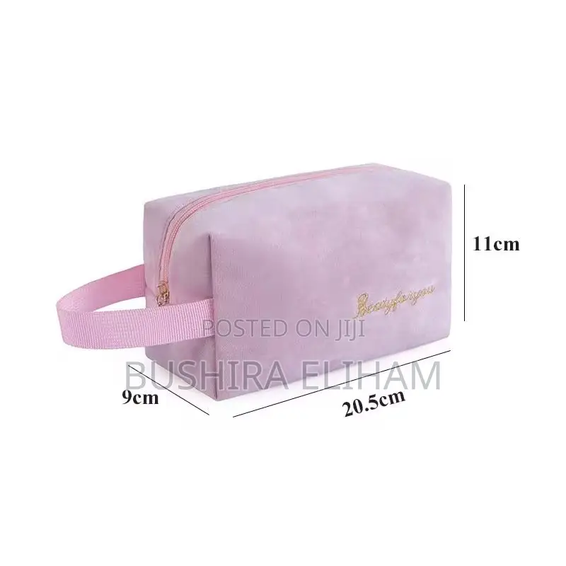 Velvet Toilet Bags