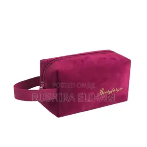 Velvet Toilet Bags