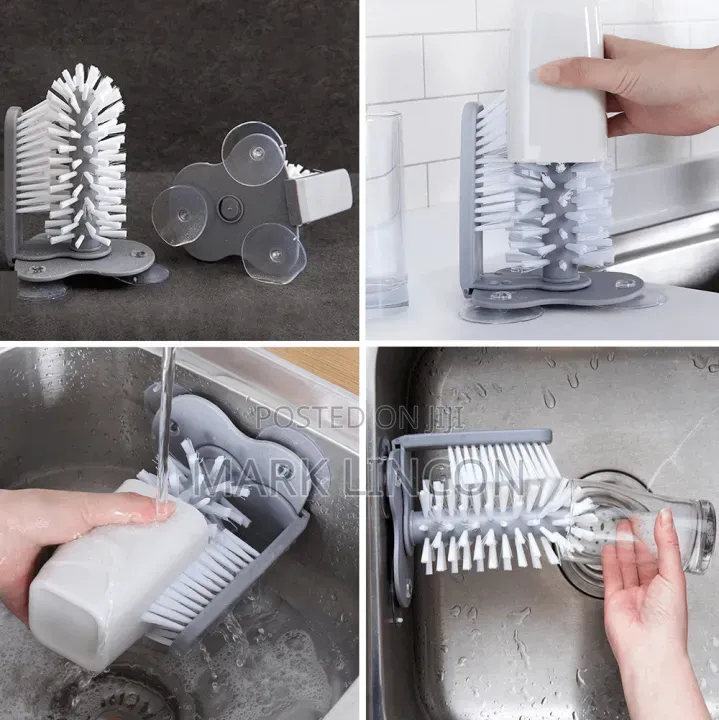 Double- Sided Cup Cleaner or Lazy Cup Brush