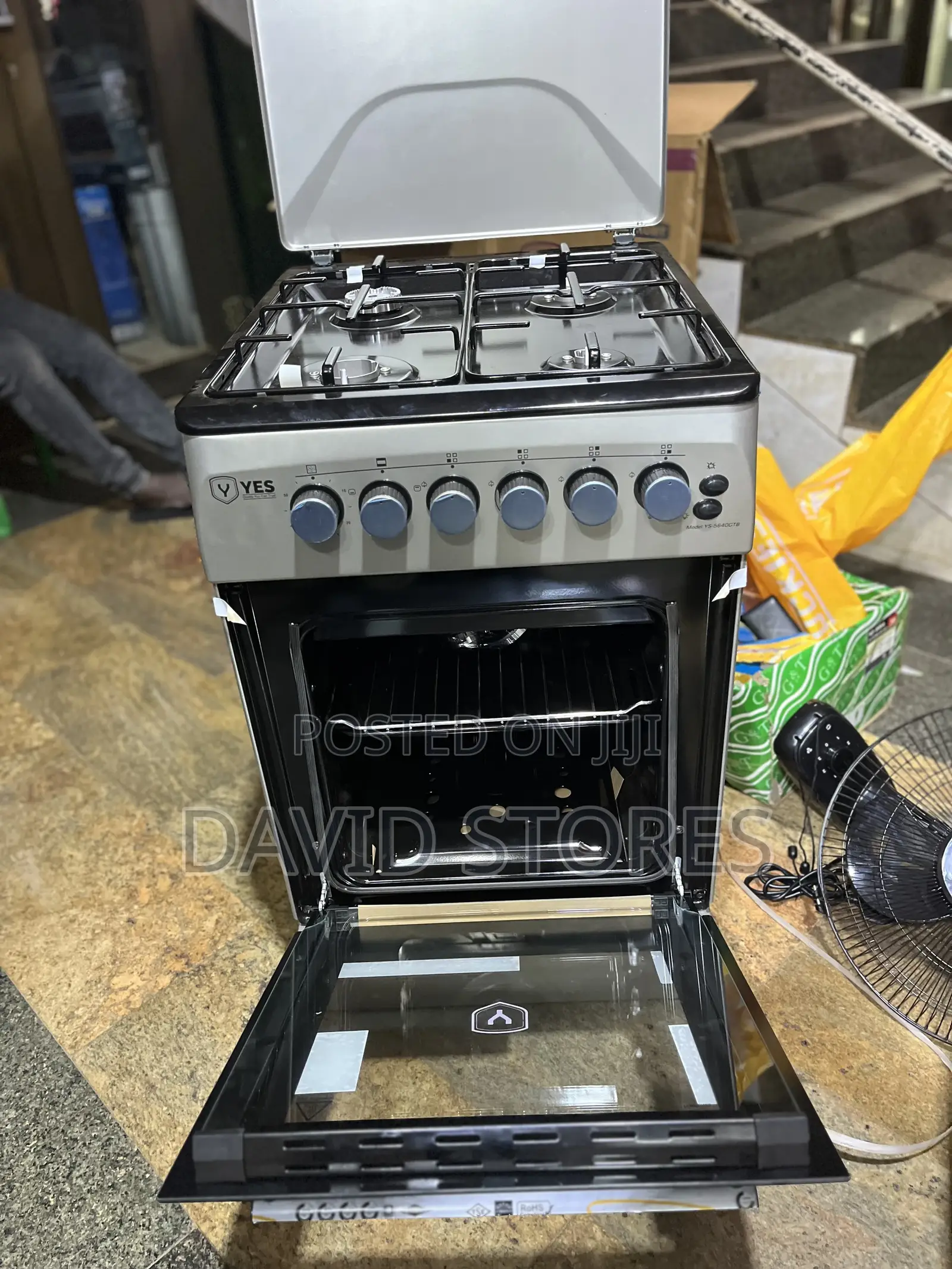 Yes Gas Cooker 50×60 – Auto Ignition Electric Oven