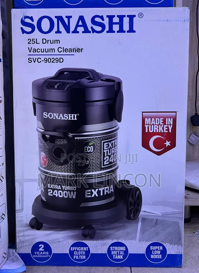 Sonashi Vacuum Cleaner 25litres (Dry and Wet)