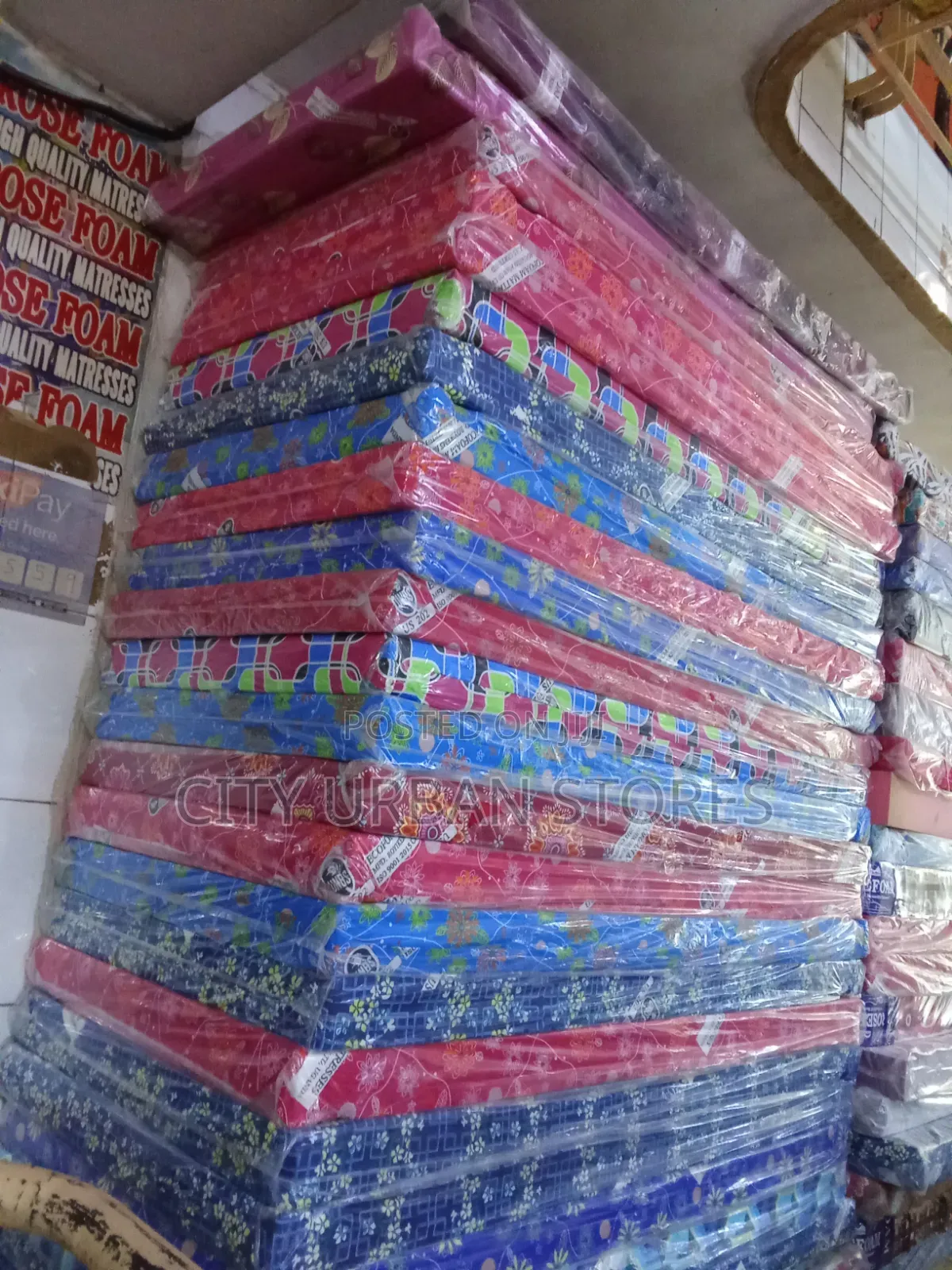 School and Home Use 4 Inches Mattress