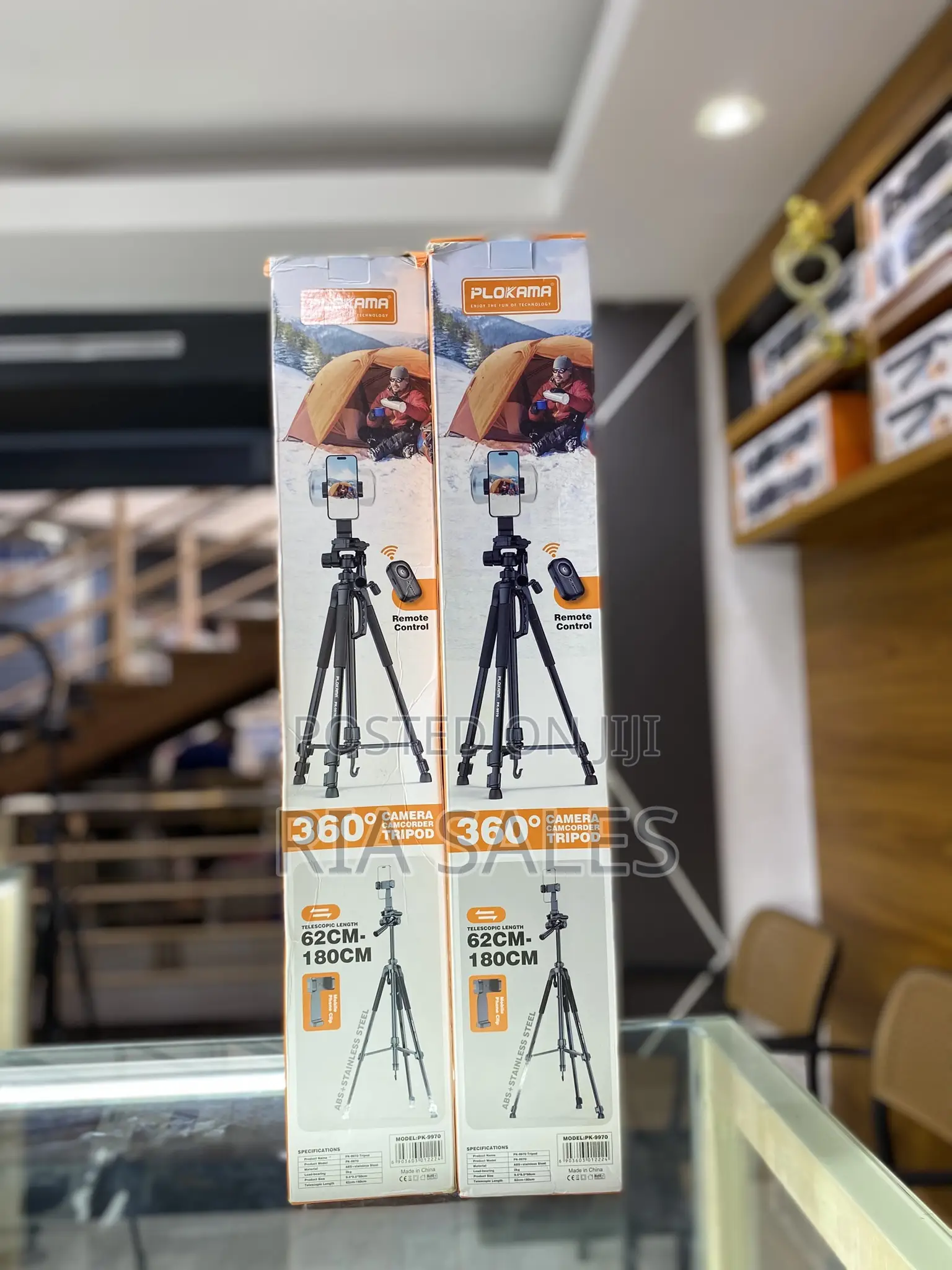 Plokama Pk-9970 – 180cm Tall, 360° Rotating Tripod