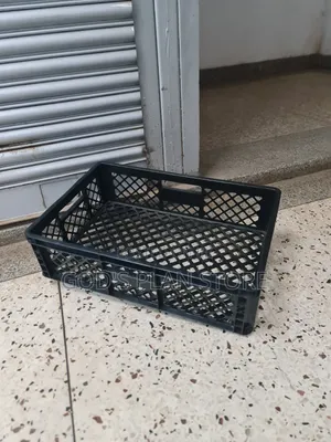 Agriculture Vented Sides Plastic Crates Plastic Crates Black