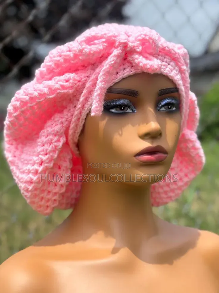 Crochet Hair Bonnets