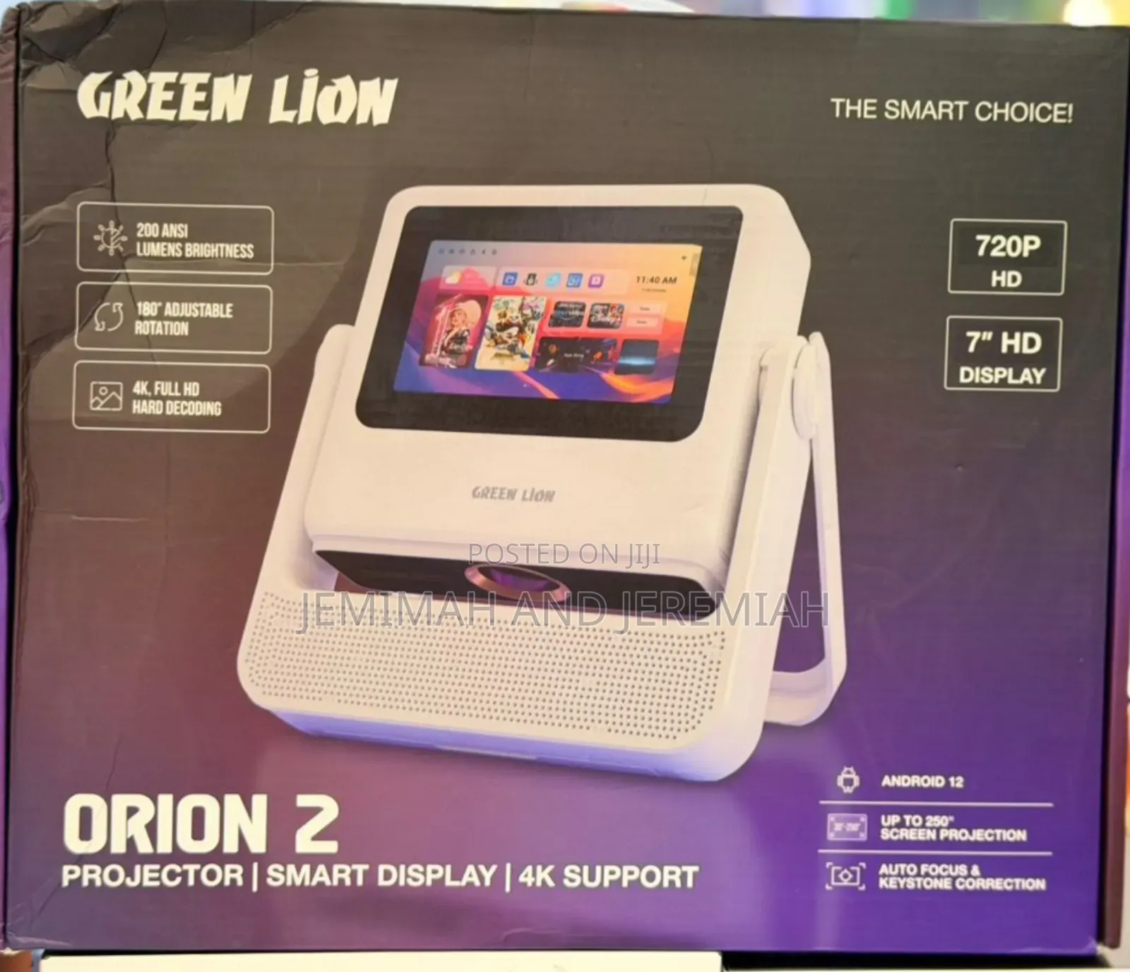 Green Lion Orion Smart Projector
