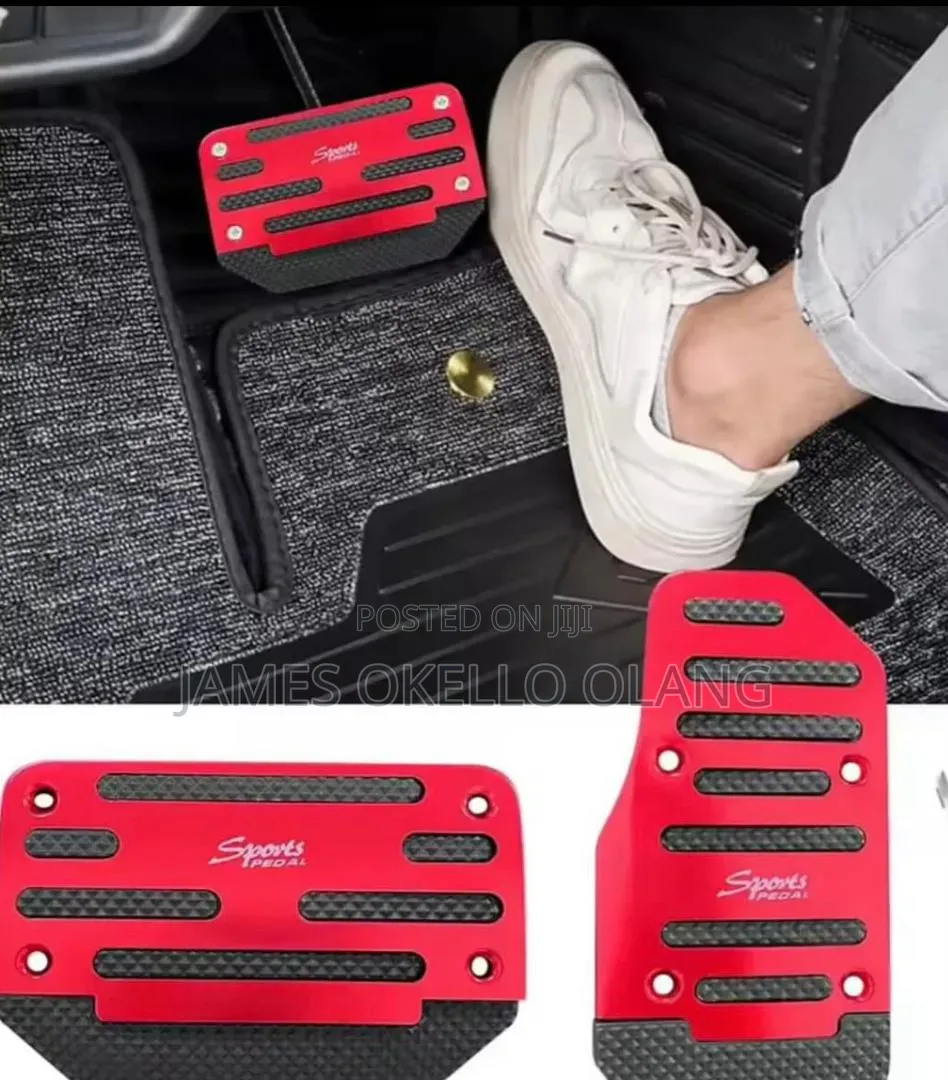 Pedal Covers for Both Auto and Manual Cars