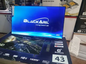 Black Ark 43 Inches Smart Android Digital Flat Screen Flameless