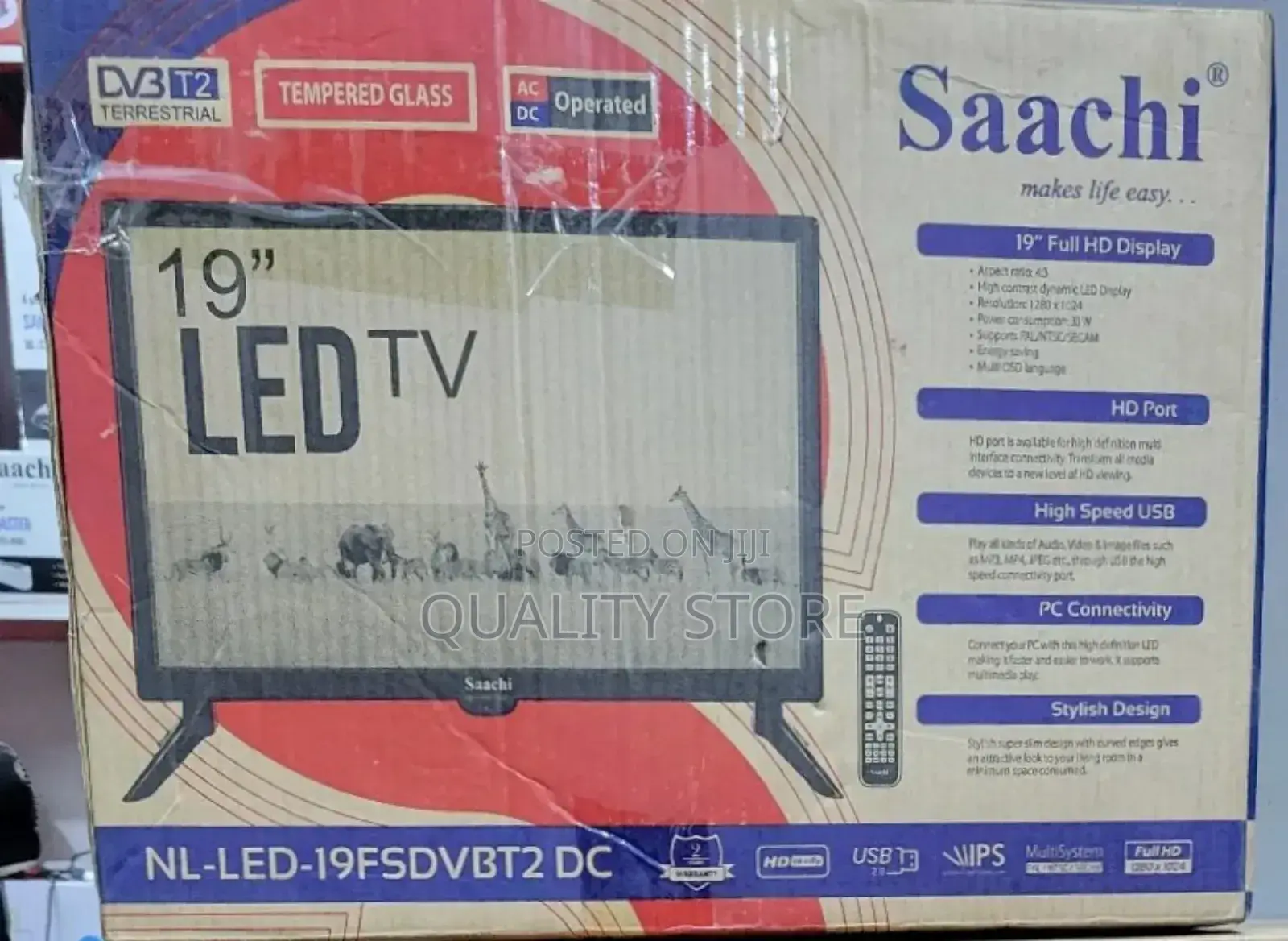 Saachi 19-Inch Tv Digital Tv