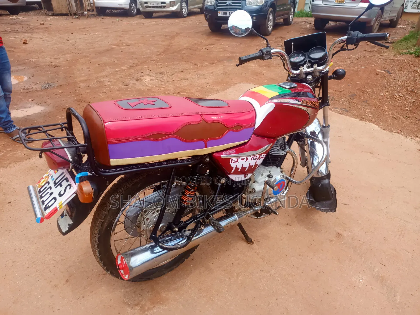 Bajaj Boxer 2024 Red