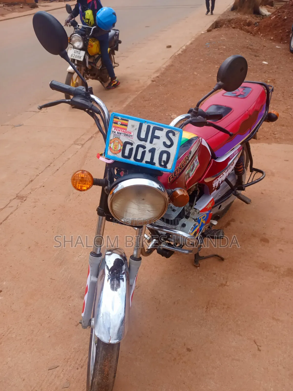 Bajaj Boxer 2024 Red