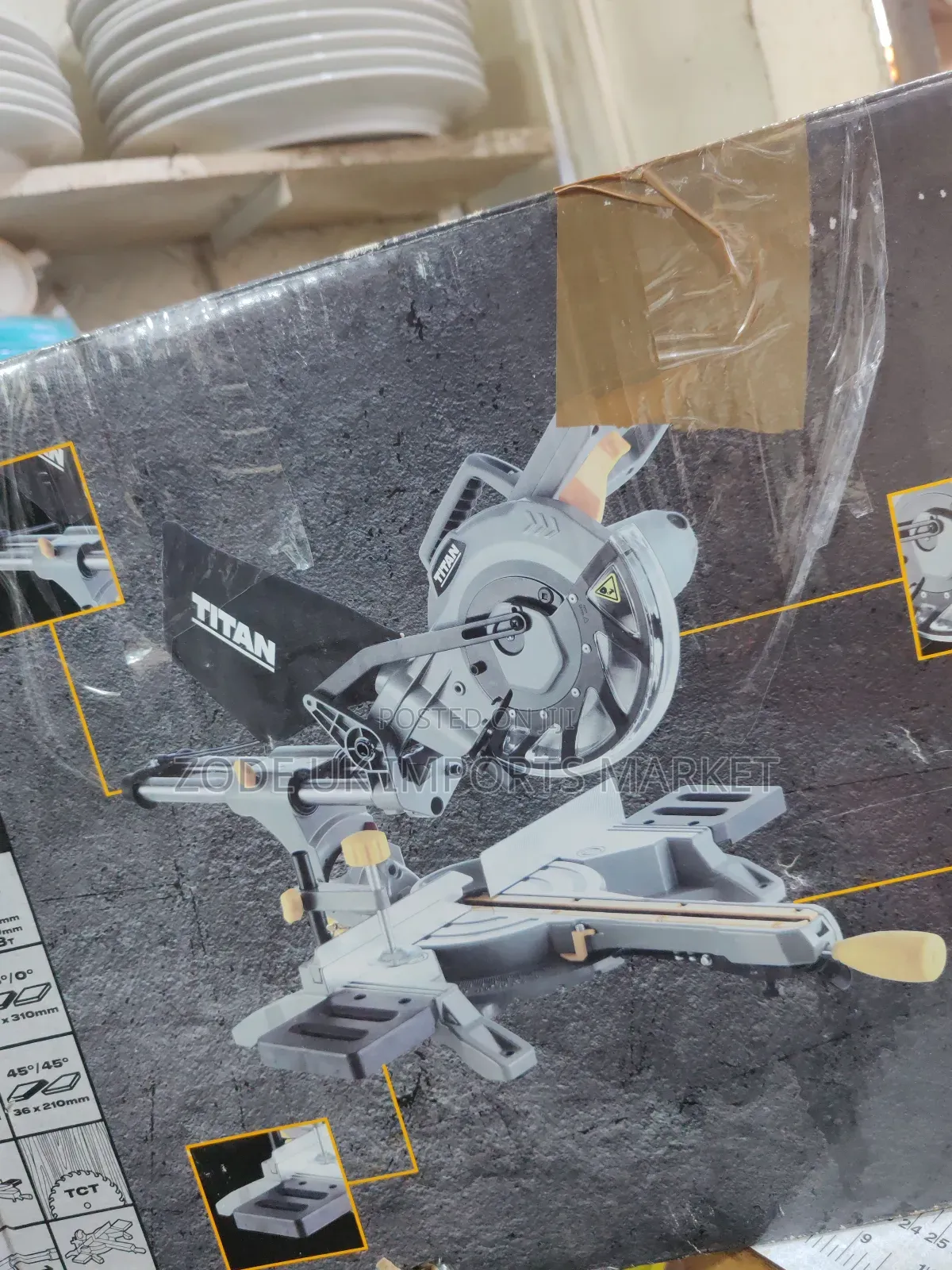 Titan Sliding Mitre Saw Boxed