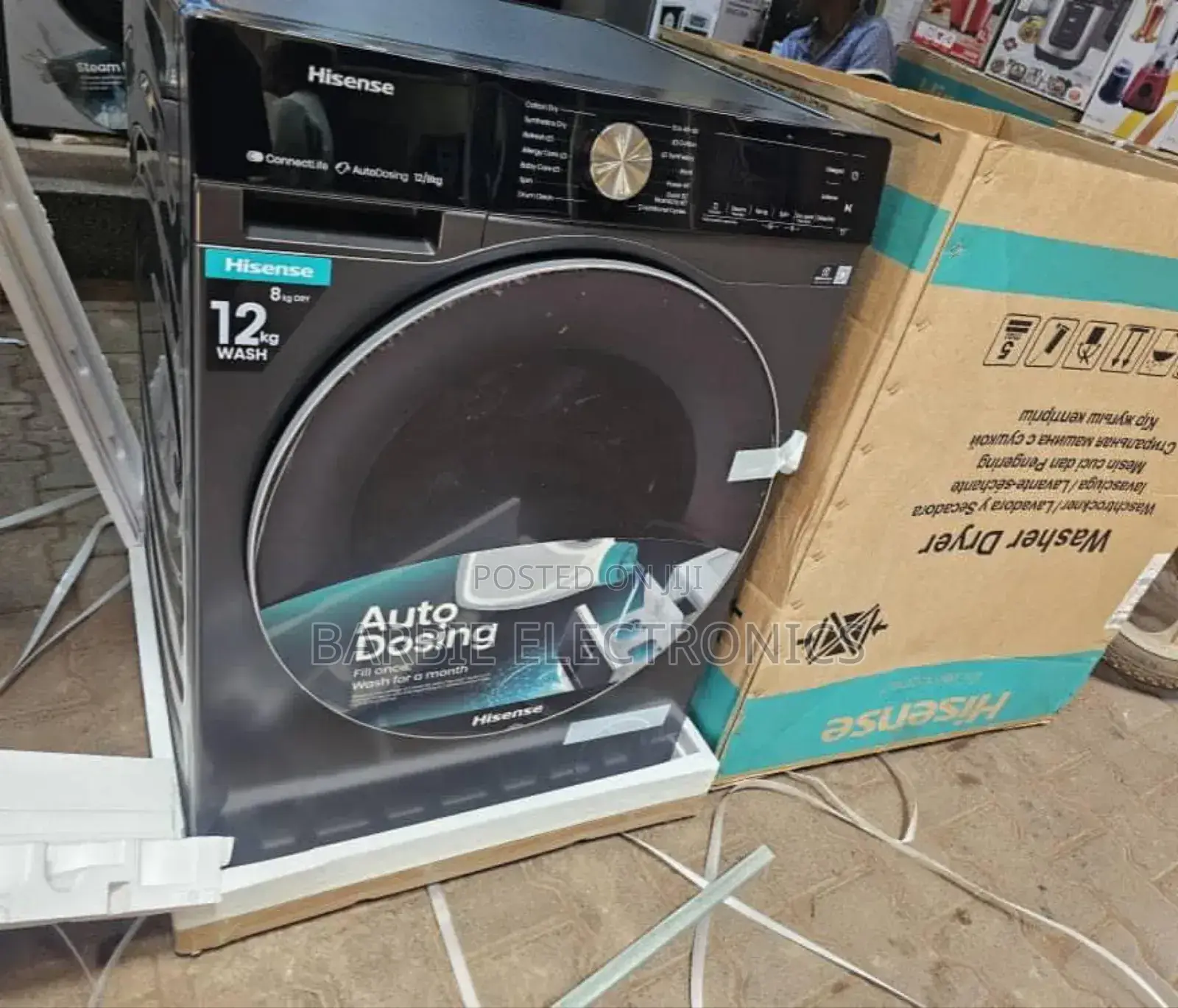 Hisense 12kg Wash and Dry Automatic Washing Machine