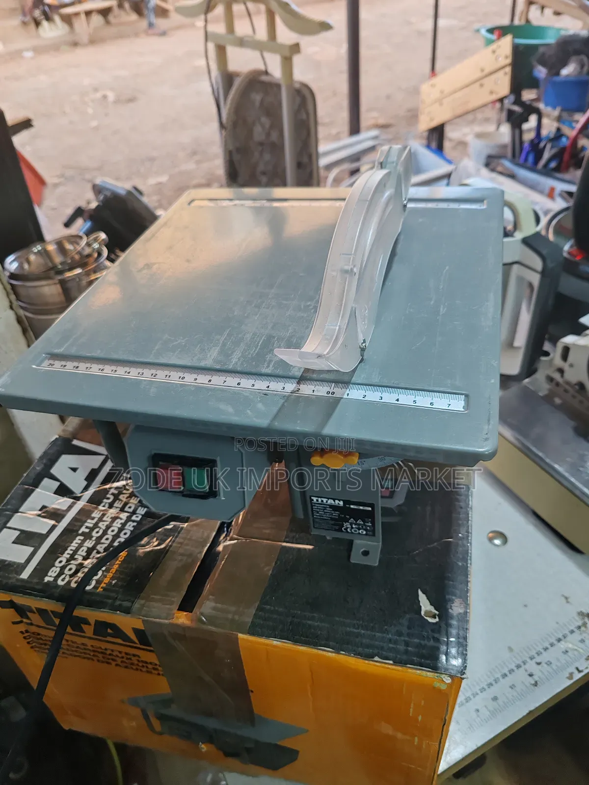 Titan 180mm Wet/Dry Tile Cutter